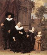 HALS, Frans Family Portrait painting